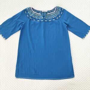 Johnnie B Embroidered Tunic Top, Size 8Y
